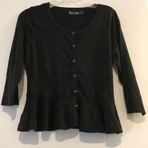 Pretty peplum sweater